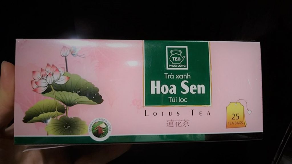 ベトナムダナンのハス茶